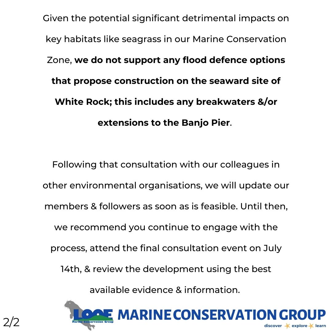 📢❗️ UPDATED POSITION ON THE LOOE FLOOD DEFENCE SCHEME FROM <a href="/LooeMCG/">LooeMCG</a>  ❗️📢