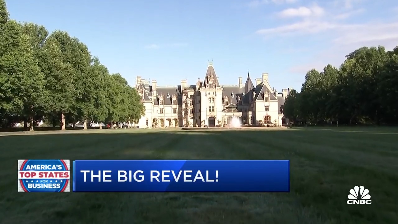 CNBC on Twitter "America’s Top State for Business 2023 is… North Carolina! ScottCohnTV reports