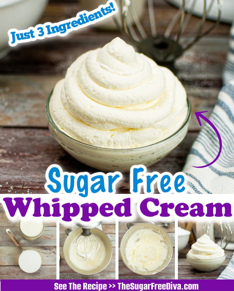 TheSugarFreeDiva on Twitter " Sugar Free Whipped Cream 👉https//t.co