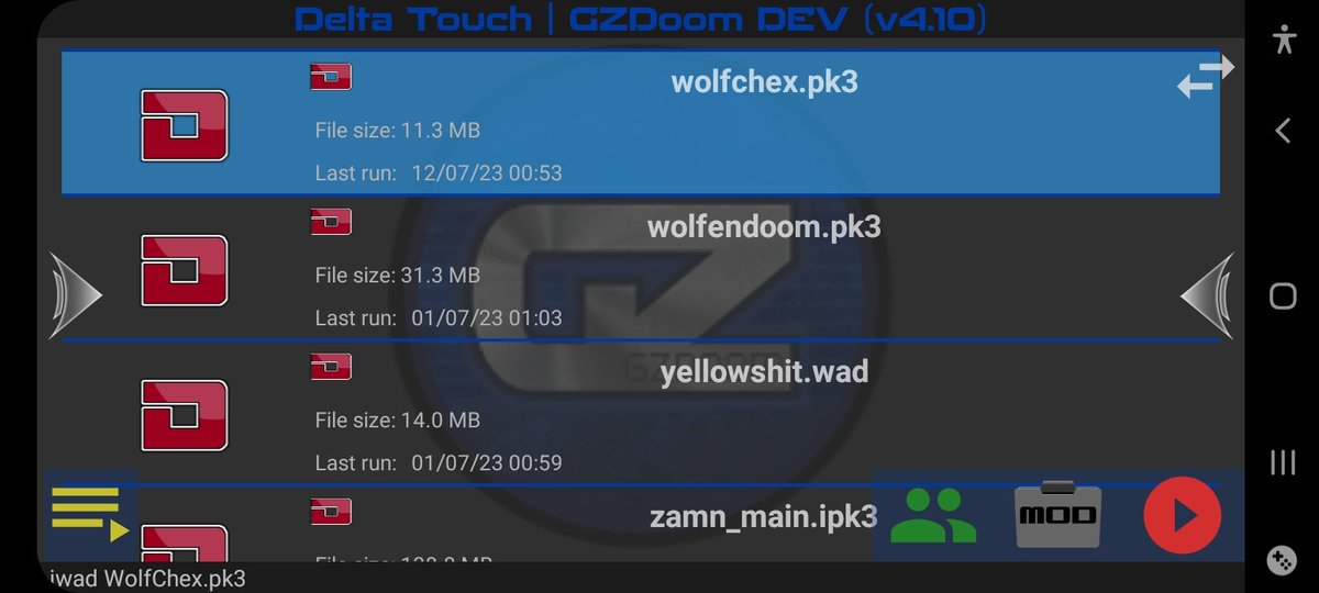 SmilerB9's tweet image. Added no.190/206 #Standalone #DoomEngine #iwad/#ipk3 (#wad/#pk3/#pk7) to my collection. #WolfChex for #gzdoom working on #DeltaTouch for #android. 
#Doom #RetroGames #RetroGamer
wolfensteingoodies.com/doommodsandclo…