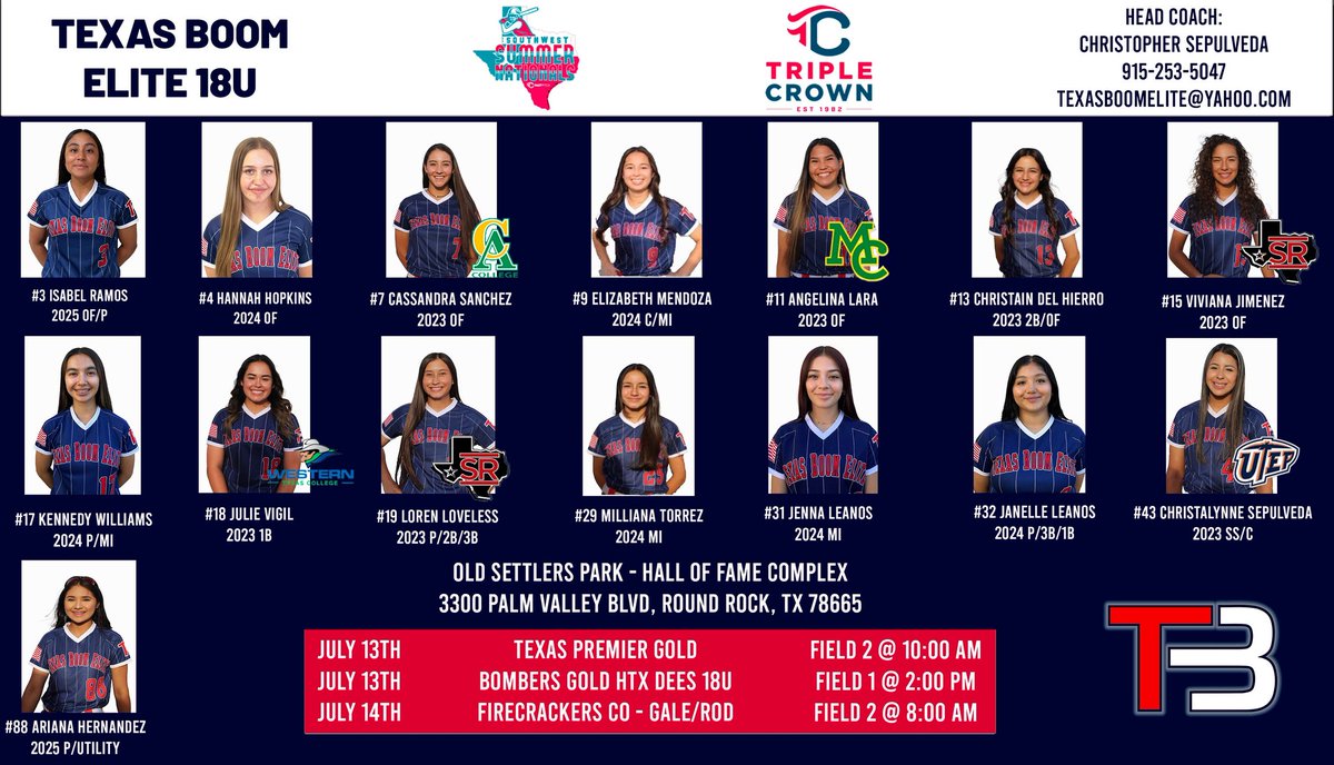 TEXAS BOOM ELITE (Sepi) tweet media