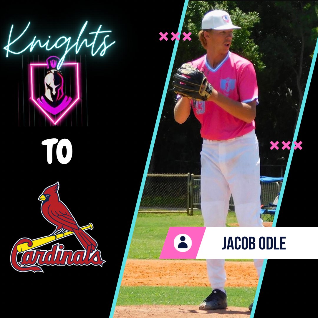 West Palm Beach Knights (@knightssfcbl) on Twitter photo Congratulations to <a href="/JacobOdle5/">Jacob Odle</a> for getting drafted by the Cardinals!!!! Once a Knight always a Knight!! Congratulations to <a href="/JacobOdle5/">Jacob Odle</a> for getting drafted by the Cardinals!!!! Once a Knight always a Knight!!
