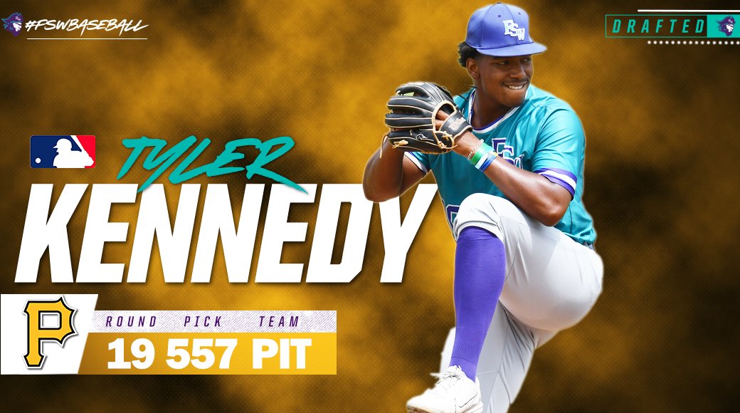 FSWBucs's tweet photo. From Buc to Bucco, Tyler Kennedy Drafted by @Pirates 

📰>>> https://t.co/D4xRaNNIM4 https://t.co/uxuHlRoGBa