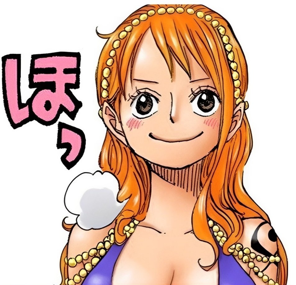 bhdsan's tweet photo. This Nami smile 😭 https://t.co/Q7mkf2BfRC