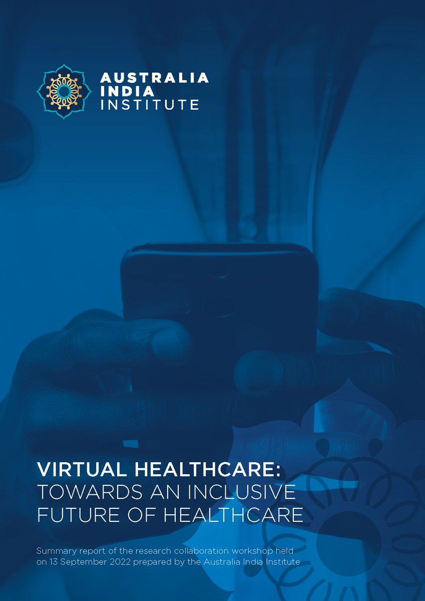 Australia India Institute (@aiinstitute) on Twitter photo #NewReport on making virtual #healthcare more accessible for people with disabilities. Reflecting on a symposium by <a href="/AIinstitute/">Australia India Institute</a>, <a href="/AusGovEducation/">Australian Government Department of Education</a>, <a href="/dfat/">Department of Foreign Affairs and Trade 🇦🇺</a>, <a href="/thePHFI/">Public Health Foundation of India (PHFI)</a>, <a href="/UniMelb/">University of Melbourne</a> the report highlights inclusive approaches and innovative ideas for the future💡aii.unimelb.edu.au/virtual-health… #NewReport on making virtual #healthcare more accessible for people with disabilities. Reflecting on a symposium by <a href="/AIinstitute/">Australia India Institute</a>, <a href="/AusGovEducation/">Australian Government Department of Education</a>, <a href="/dfat/">Department of Foreign Affairs and Trade 🇦🇺</a>, <a href="/thePHFI/">Public Health Foundation of India (PHFI)</a>, <a href="/UniMelb/">University of Melbourne</a> the report highlights inclusive approaches and innovative ideas for the future💡aii.unimelb.edu.au/virtual-health…
