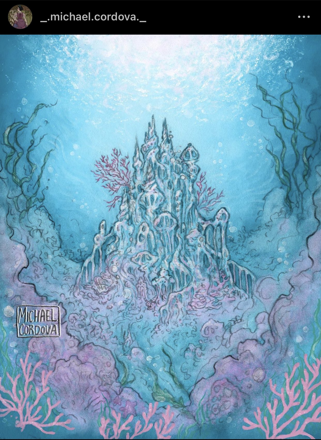 ice 🦋 on Twitter "this more fairytaleesque on a coral atlantica is so