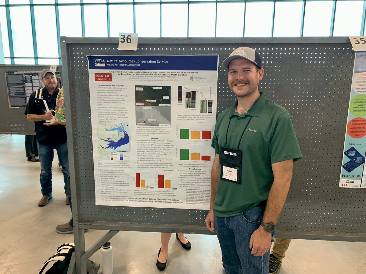 M.C. Ricker 🐲 (@muckdragon) on Twitter photo Posters <a href="/NCSS1899/">NCSS National Cooperative Soil Survey</a> were a success. <a href="/marissa_digs_it/">Marissa A. Dellinger</a> @Soilorax
Field tour tomorrow. Posters <a href="/NCSS1899/">NCSS National Cooperative Soil Survey</a> were a success. <a href="/marissa_digs_it/">Marissa A. Dellinger</a> @Soilorax
Field tour tomorrow.
