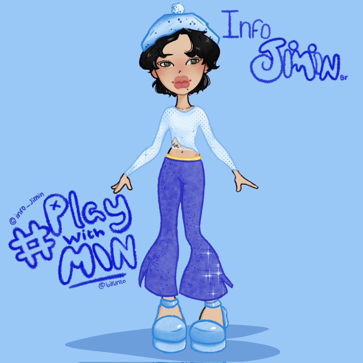 info_jimin's tweet photo. MAIS 400 PRINTS E TOMEM MAIS UMA PEÇA DE ROUPA DO BRATZMIN 🥺💞
#PlayWithMin https://t.co/BUqeMqiN9G