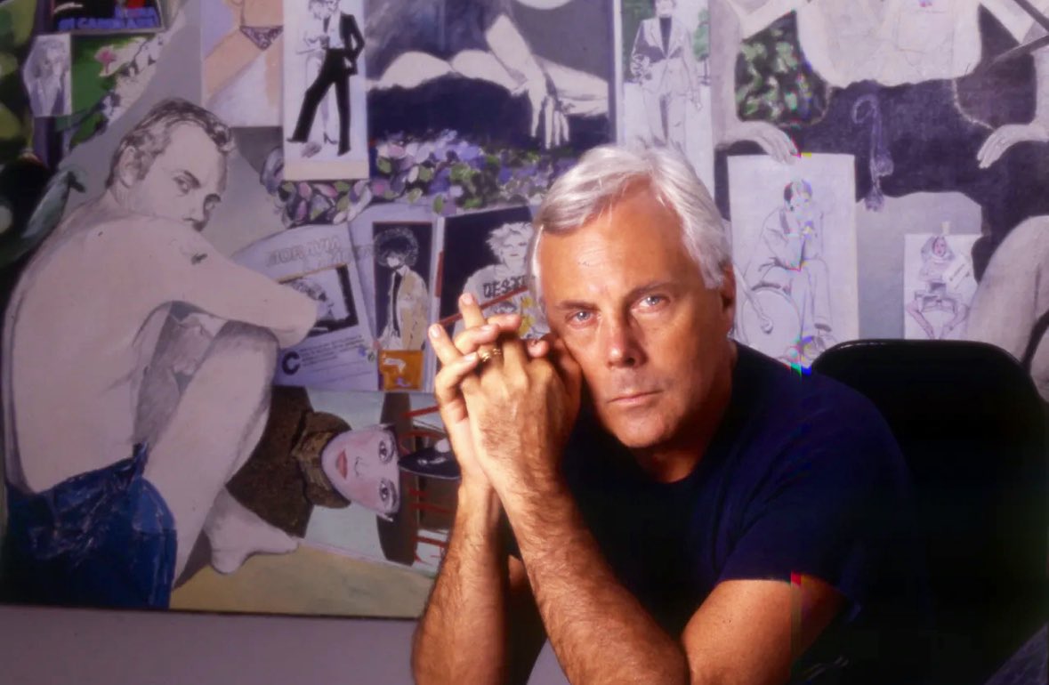 Happy Bday Giorgio Armani celebrating 89 