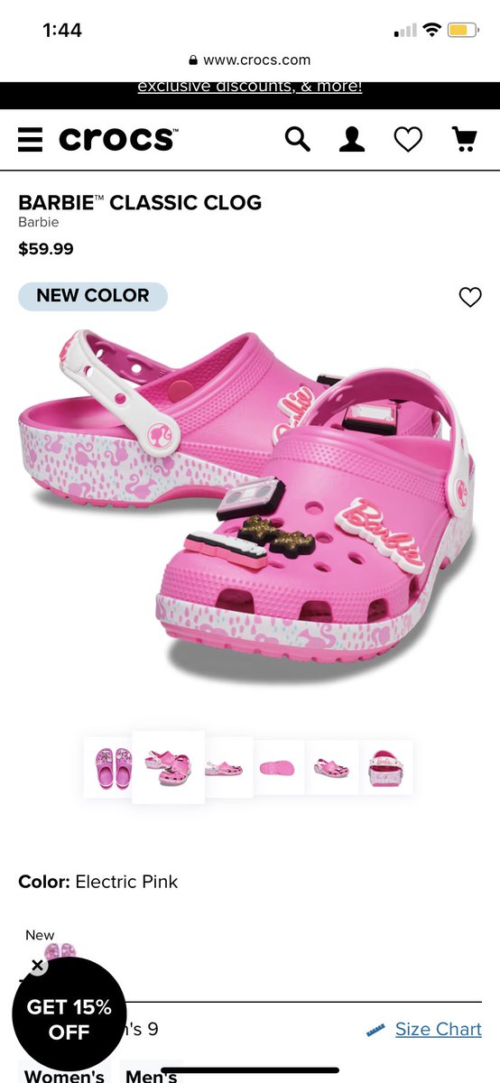 daurieeb's tweet photo. I will not buy Barbie crocs
I will not buy Barbie crocs 
I will not buy Barbie crocs https://t.co/KAqWn7s0p9