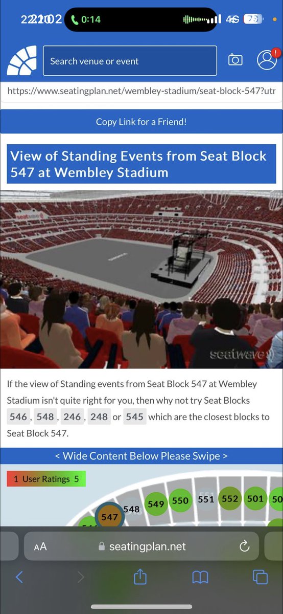 hollelyse03's tweet photo. @annavictoriaax @TicketmasterUK @TicketmasterCS It’s the fact they’ve said the tickets will say “restricted view” on them but ours genuinely don’t, yet this is the view from our seats - which is clearly obstructed! We can see more of the back of the stage than the actual stage… £400 for that view https://t.co/8Dlb2JNmxw