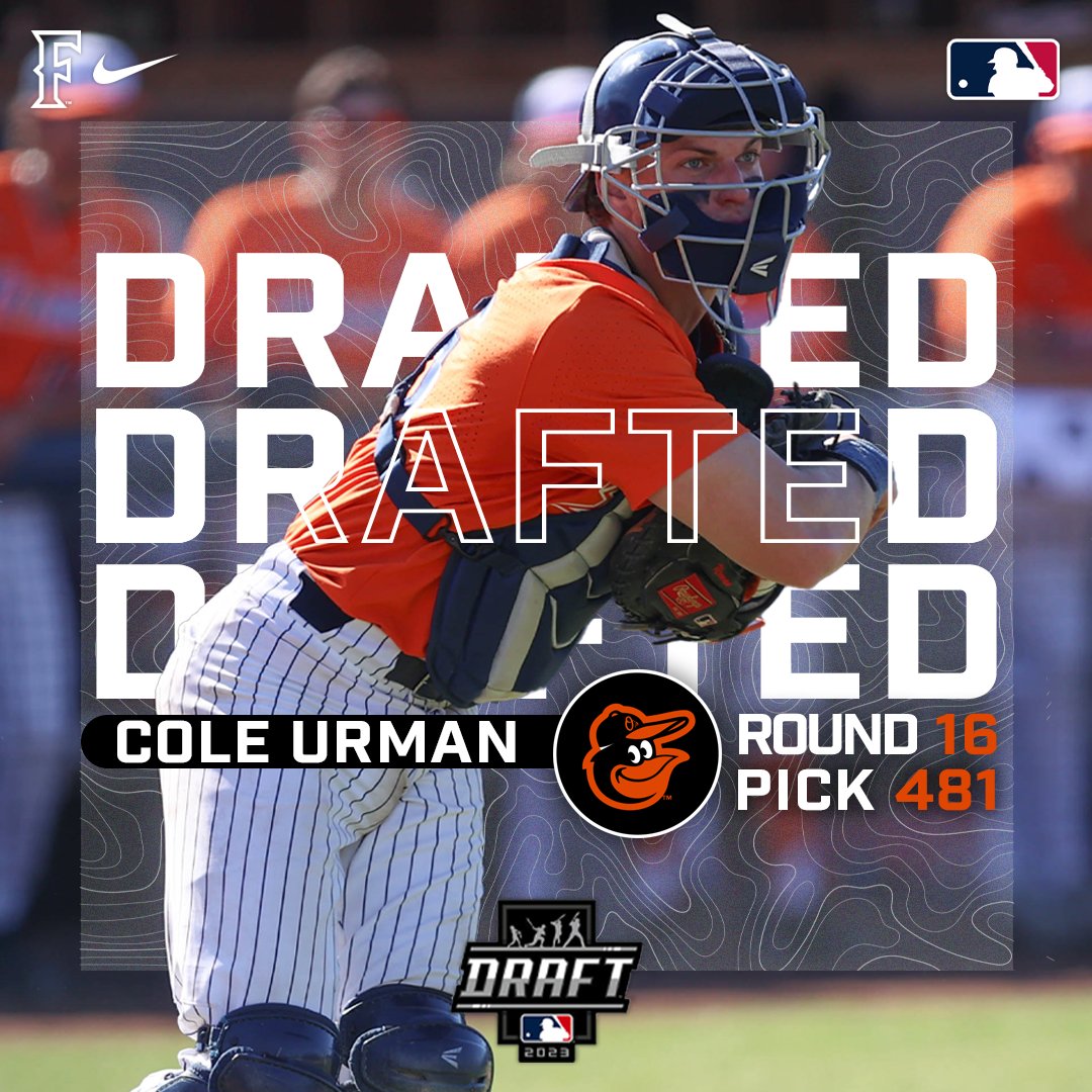 Titans Baseball (@fullertonbsb) on Twitter photo Cole goes to Baltimore!
Congrats to Cole Urman on being selected in the 16th round of the 2023 MLB Draft by the <a href="/Orioles/">Baltimore Orioles</a>!
#TusksUp | <a href="/cole_urman/">Cole Urman</a> Cole goes to Baltimore!
Congrats to Cole Urman on being selected in the 16th round of the 2023 MLB Draft by the <a href="/Orioles/">Baltimore Orioles</a>!
#TusksUp | <a href="/cole_urman/">Cole Urman</a>