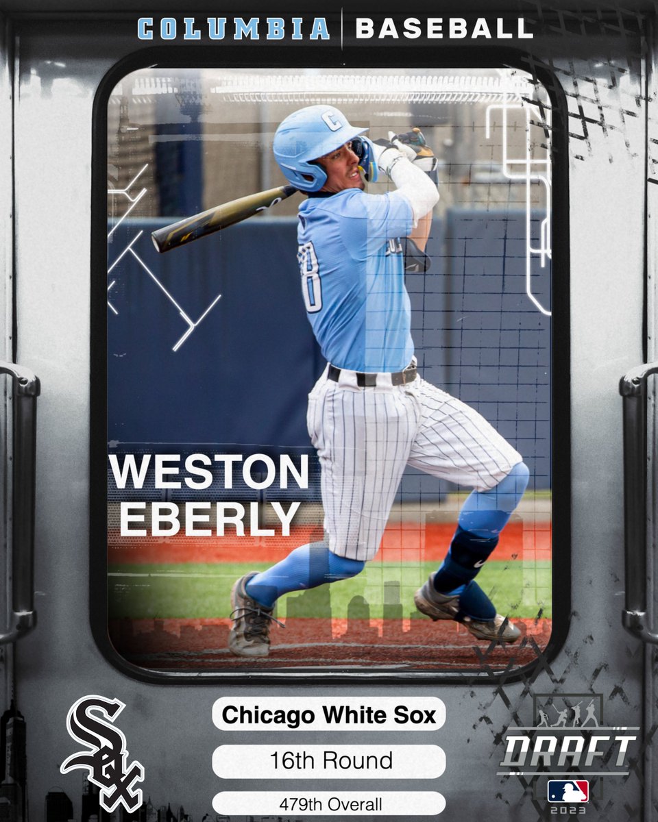 With the 479th pick in the 2023 <a href="/MLB/">MLB</a> Draft, the Chicago <a href="/whitesox/">Chicago White Sox</a> select Weston Eberly! 🦁🔥

Congrats <a href="/westoneberly/">Weston Eberly</a>!

#RoarLionRoar #OnlyHere #WhiteSox