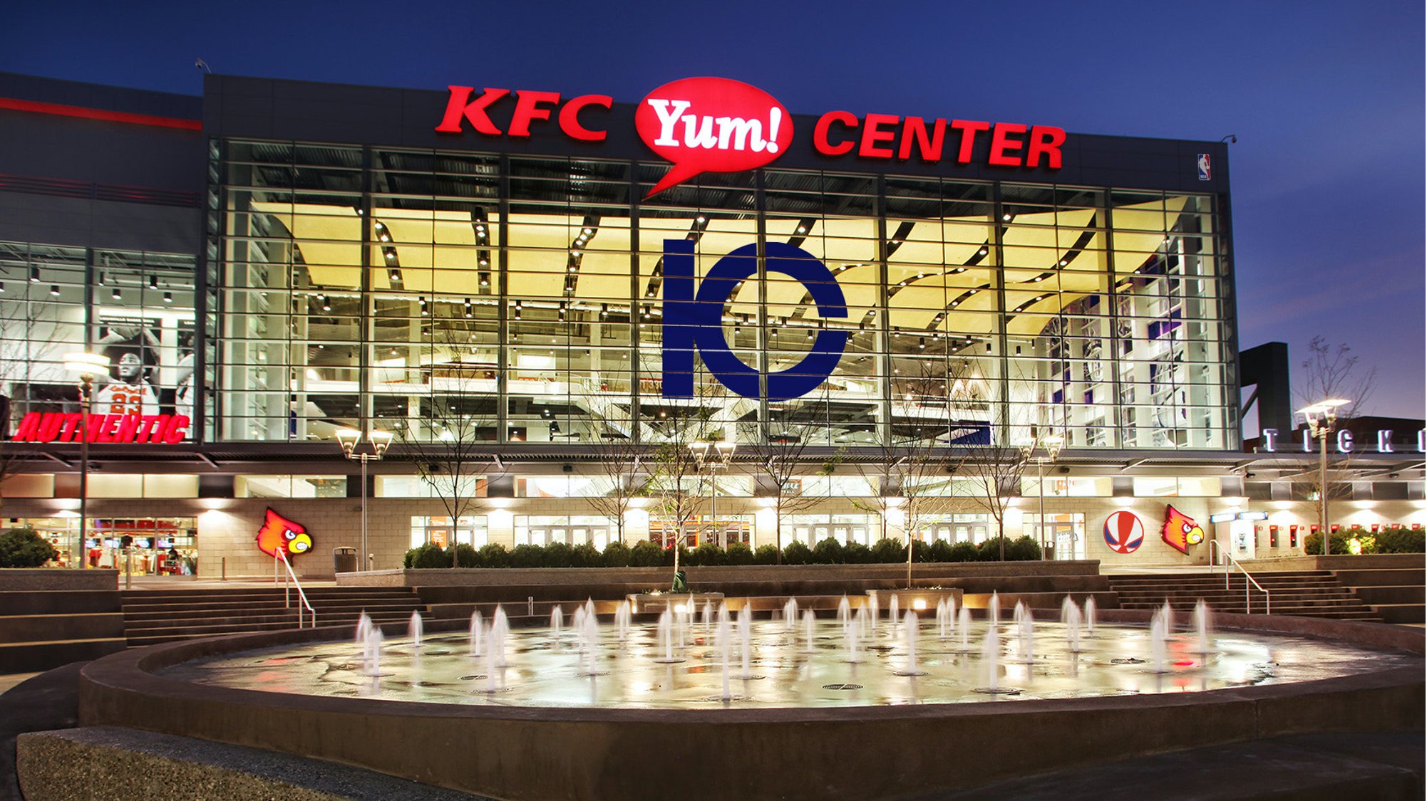 ColonelsComeBack On Twitter KFC Yum Center Is An NBA ready Arena amway-center-capacity-orland-magic-orlando-fl