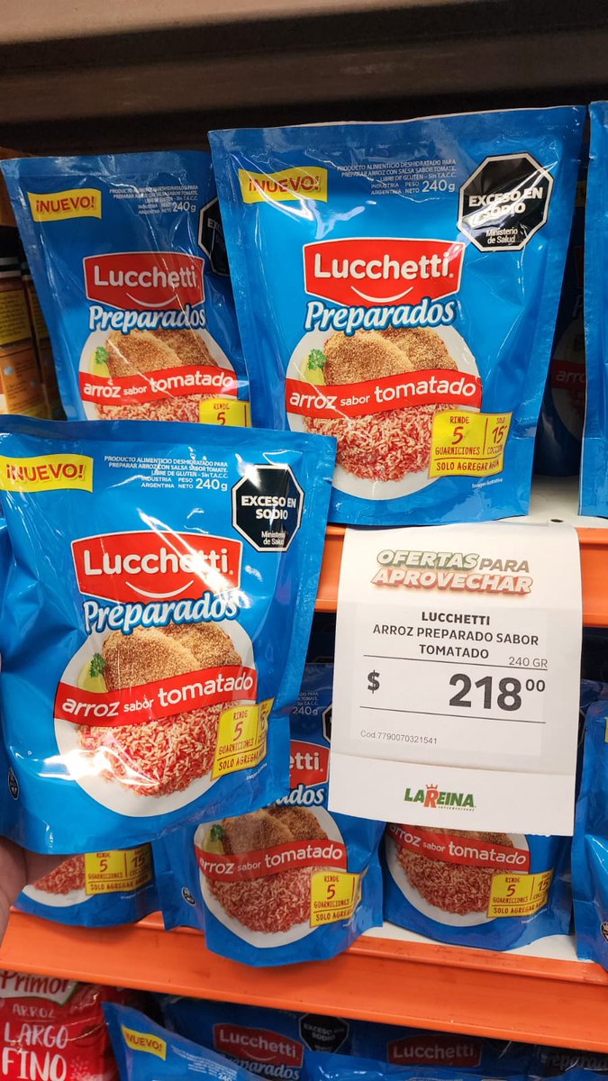 PreciosRosario2's tweet photo. #PaseandoPorElSuper 🛒👫
📍 @super_lareina
💰 $124 Yogurt #Tregar
💰 $218 Arroz preparado #Lucchetti
💰 $315 Margarina #Danica
💰 $445 Bizcochuelo #Maizena
#FotoTestigo 📸 https://t.co/kd0cdC7wMX
