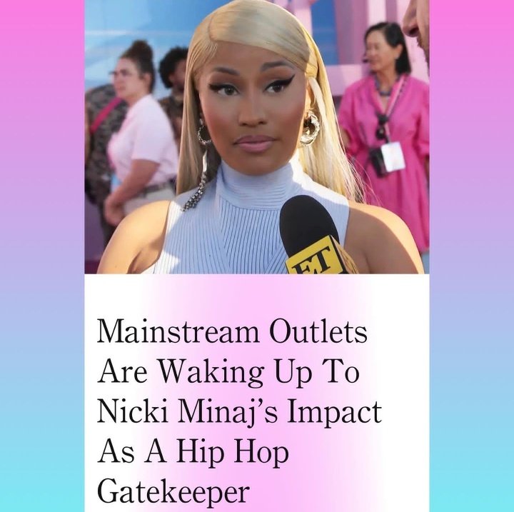 RT @NickiA1barb: Kara B addresses mainstream media’s realization of Nicki Minaj’s impact as a gatekeeper in Hip Hop https://t.co/ieAy6RY5og