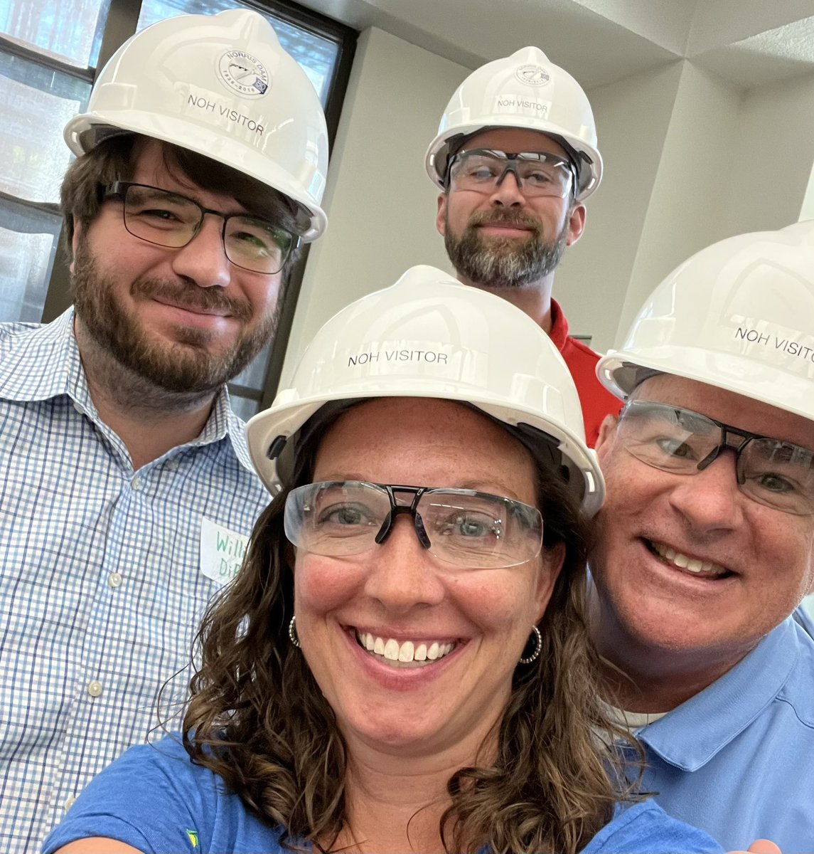 CoachSChambers_'s tweet photo. Great seeing old friends at the Norris Dam 90th Anniversary tour today! @HallsHighTN @HVAHawks https://t.co/93CWCD5QWB