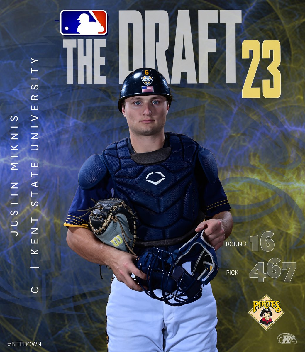 Yinz gettin a good one! The <a href="/Pirates/">Pittsburgh Pirates</a> select Justin Miknis with their 16th round selection!

#BiteDown
