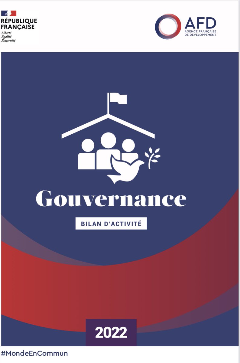 Notre activité Gouvernance contribue à de multiples ODD et est un agrégateur qui renforce l’action de <a href="/AFD_France/">Agence Française de #Développement (AFD) 🇫🇷 🇪🇺</a>