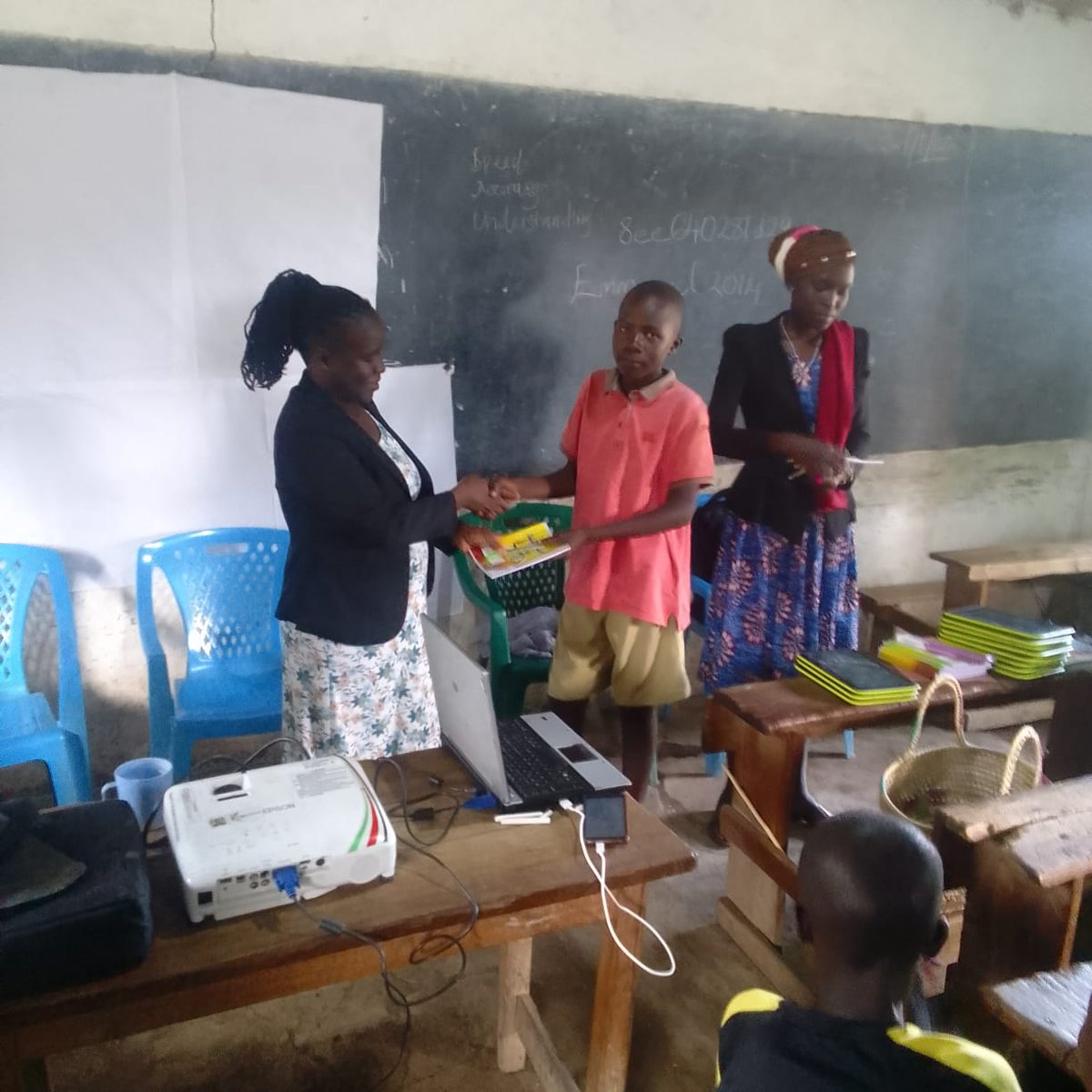 MInjete's tweet photo. 8th of July 2023, a weekend special to the young upcoming scientific. I in collaboration with @AlooBecky decided to mentor the candidates at Obumba primary Kisumu. They also received awards for active participation, we are looking forward for the best come end this year#ASM#YSK https://t.co/MzJqGjPMxX