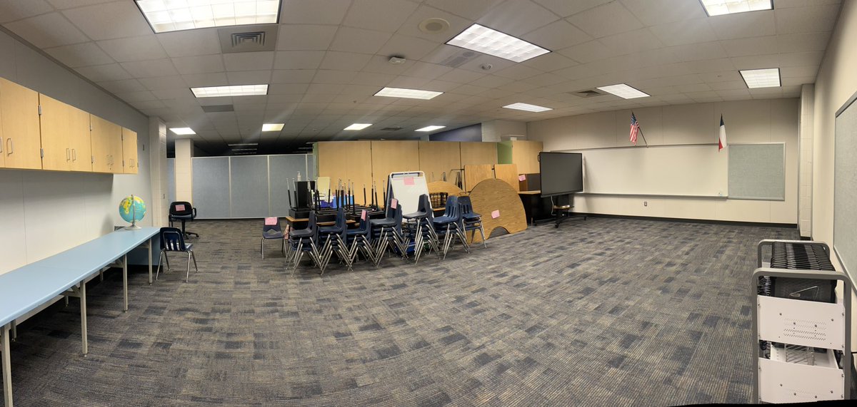 It’s becoming more surreal! Got to see my classroom today 🤗🎉 so excited for the kids to be in the building and the memories we’ll create this year together! 💜🤍 <a href="/KohrvilleKISD/">Kohrville Elementary</a> #DifferenceMaker