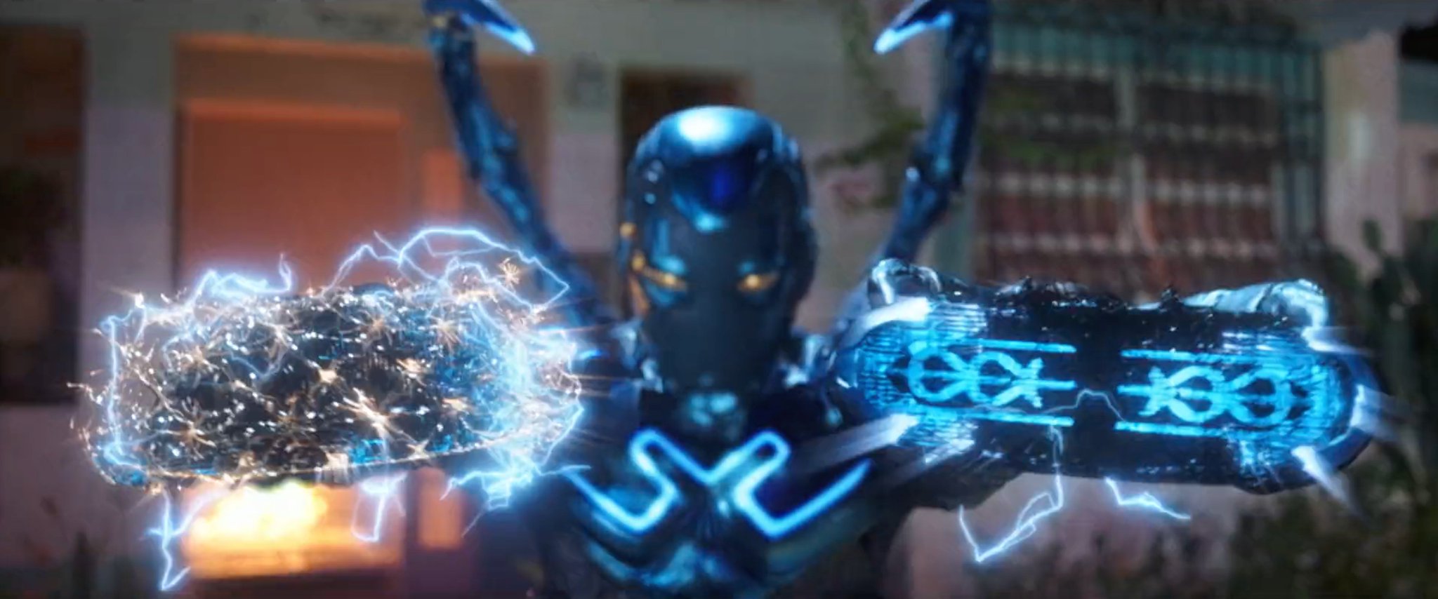 GameSpot on Twitter: "Blue Beetle shows off the full power of the ...