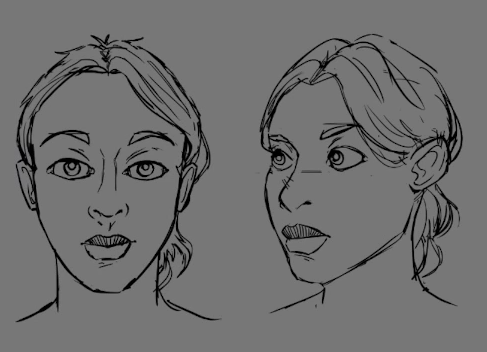 RandomFaiye's tweet photo. new video detailing my workflow around drawing faces from different angles coming out in a couple days, really excited!

#digitalart #tutorial #arttutorial #sketches #Sketching https://t.co/VhdUENhRMD