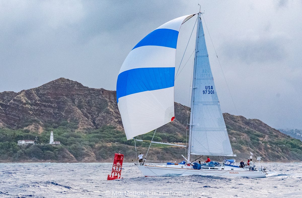 The Transpac Race <a href="/StormTrysail/">Storm Trysail Club</a> Team Trophy is awarded to the 3-boat team and results are in! "The Rum Squallers" are this year's winners: Grand Illusion, Ho'okolohe &amp; Triumph! 

See the results: buff.ly/3JV5MQq 

Photo: Ho'okolohe by Mai Norton