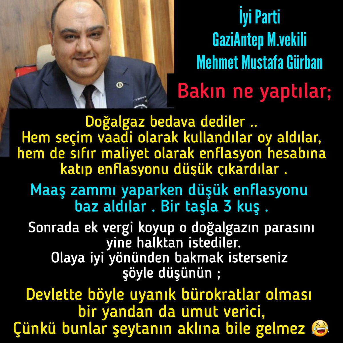 iyiphaber's tweet photo. @2727mmg2727 
@iyiparti Gaziantep M.vekili
Mehmet Mustafa Gürban⤵ https://t.co/g0Va4Z24bO