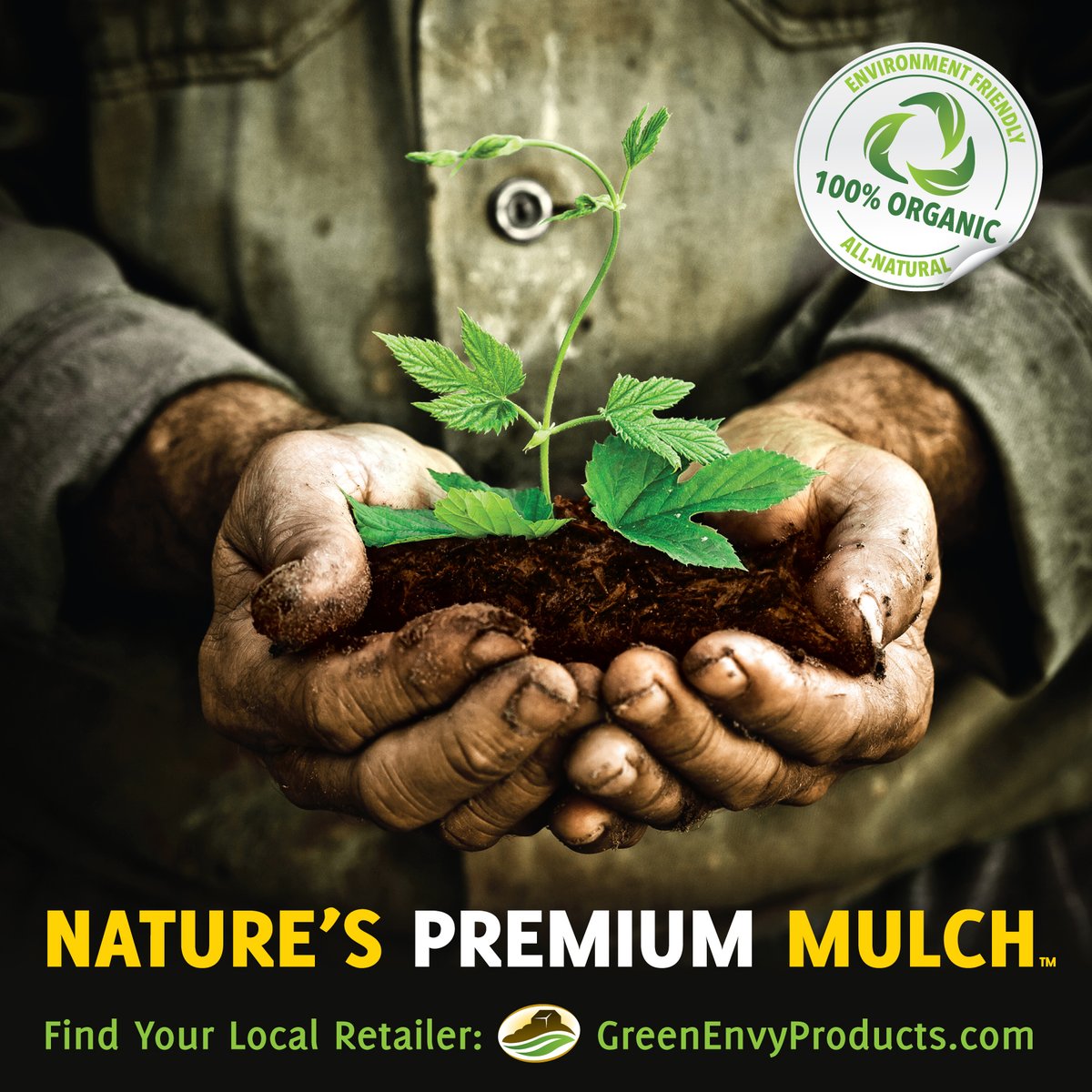 Nature’s Premium Mulch.🌱100% Organic - All-Natural - Environment Friendly. 💚🌍 What more can you ask for?

📍Find your nearest retailer at: GreenEnvyProducts.com/where-to-buy/ 

#OrganicGardening #Mulch #Landscaping #gardening
