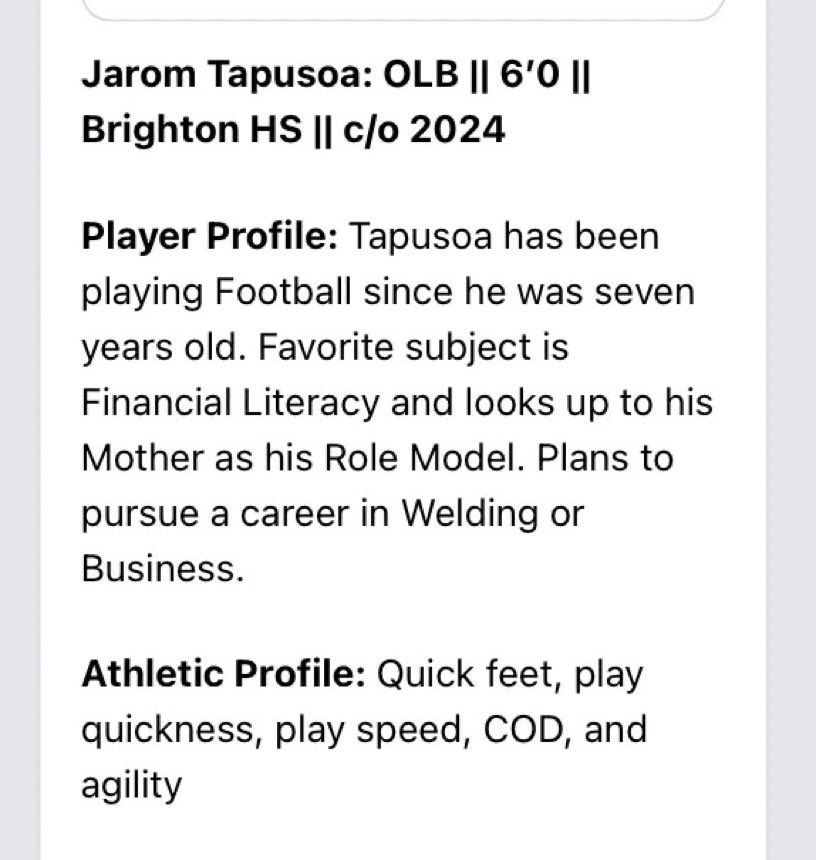 Jarom Tapusoa tweet media