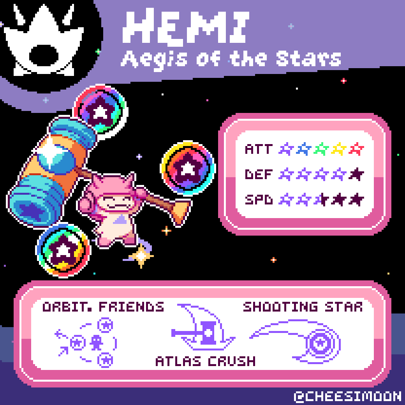 CheesiMoon's tweet photo. Happy #PortfolioDay!

My name is Jihun, and I specialize in #pixelart game dev, alongside cute character art. Nice to meet uall! https://t.co/MwT2ql7T6p