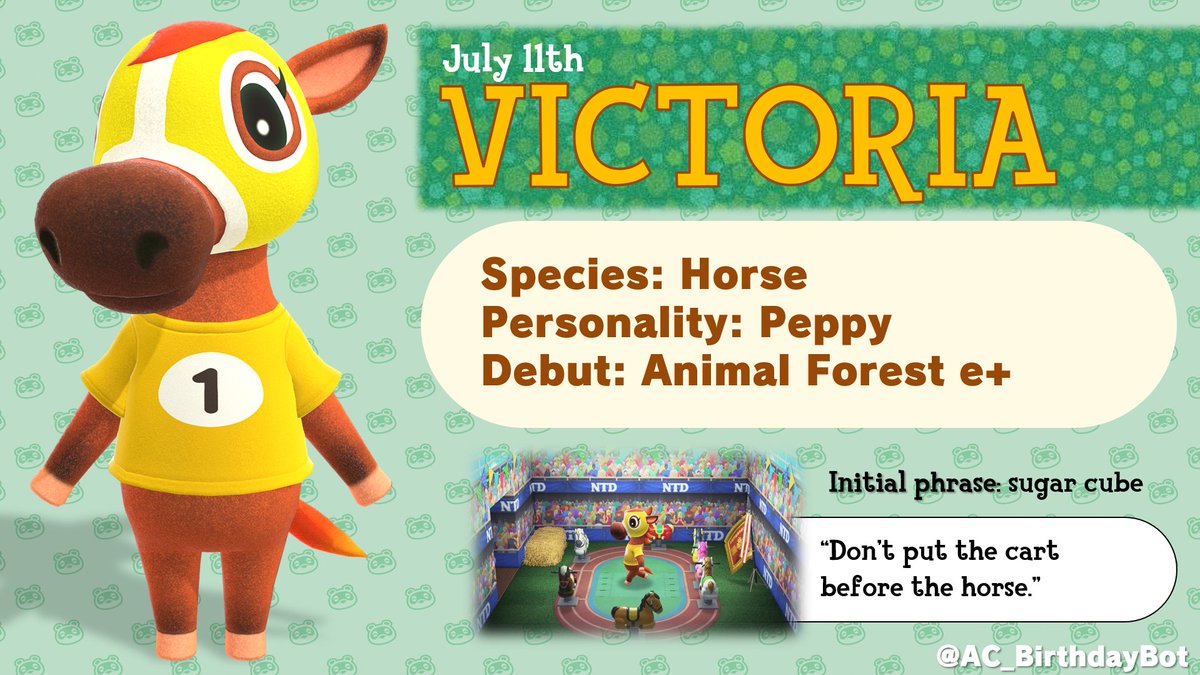 Today, July 11th, is Victoria's birthday!