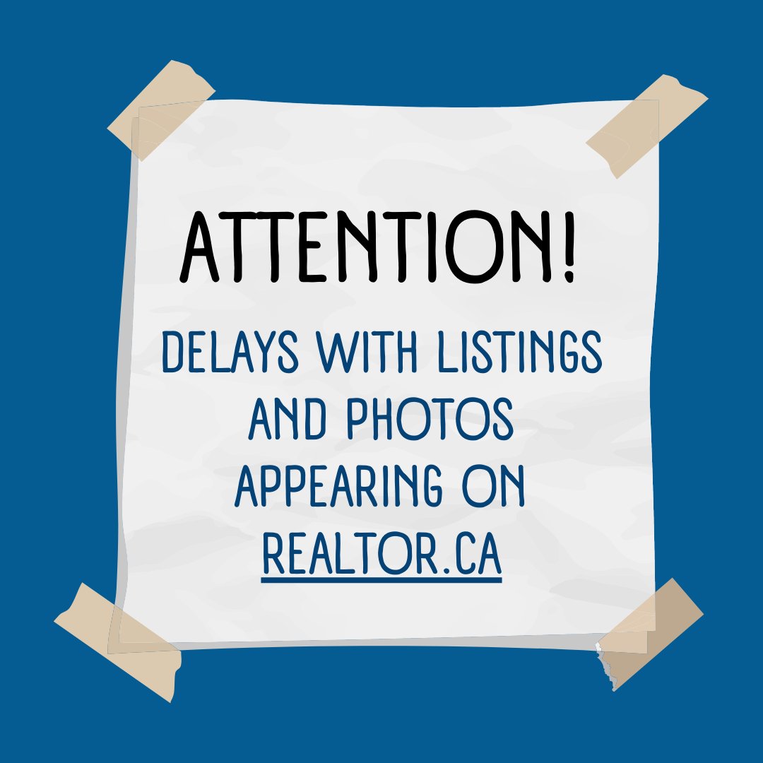Due to processing related to the Brampton Real Estate Board integration with TRREB, we anticipate some short-term delays with listings and photo updates appearing on REALTOR.ca
We apologize for any inconvenience, and appreciate your patience and understanding.