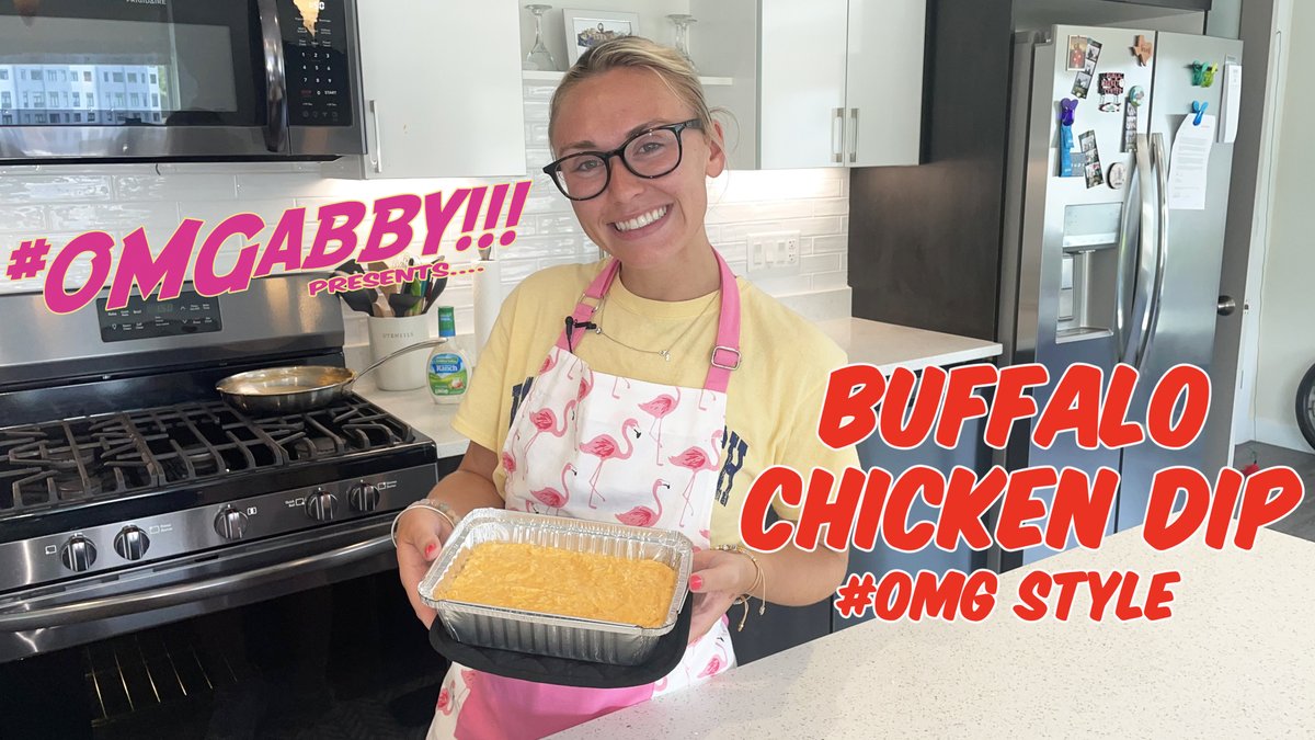 #OMG Today at 7pm (EST) my latest webisode of #OMGAbby will drop. It's my Buffalo Chicken Dip 'OMG Style' youtube.com/watch?v=qOmf1t… #cooking #BuffaloChickenDip #CookingwithAbby #SummerFoods #SummerSnacks #Buffalo