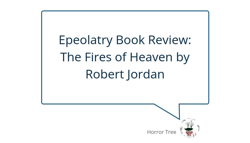 The bulk of this one follows as Rand tracks down a renegade group of the Aiel who oppose him while wreaking havoc on the innocent.

Read the full article: Epeolatry Book Review: The Fires of Heaven by Robert Jordan
▸ lttr.ai/AD0Ck

#amwriting #HorrorTree #Review