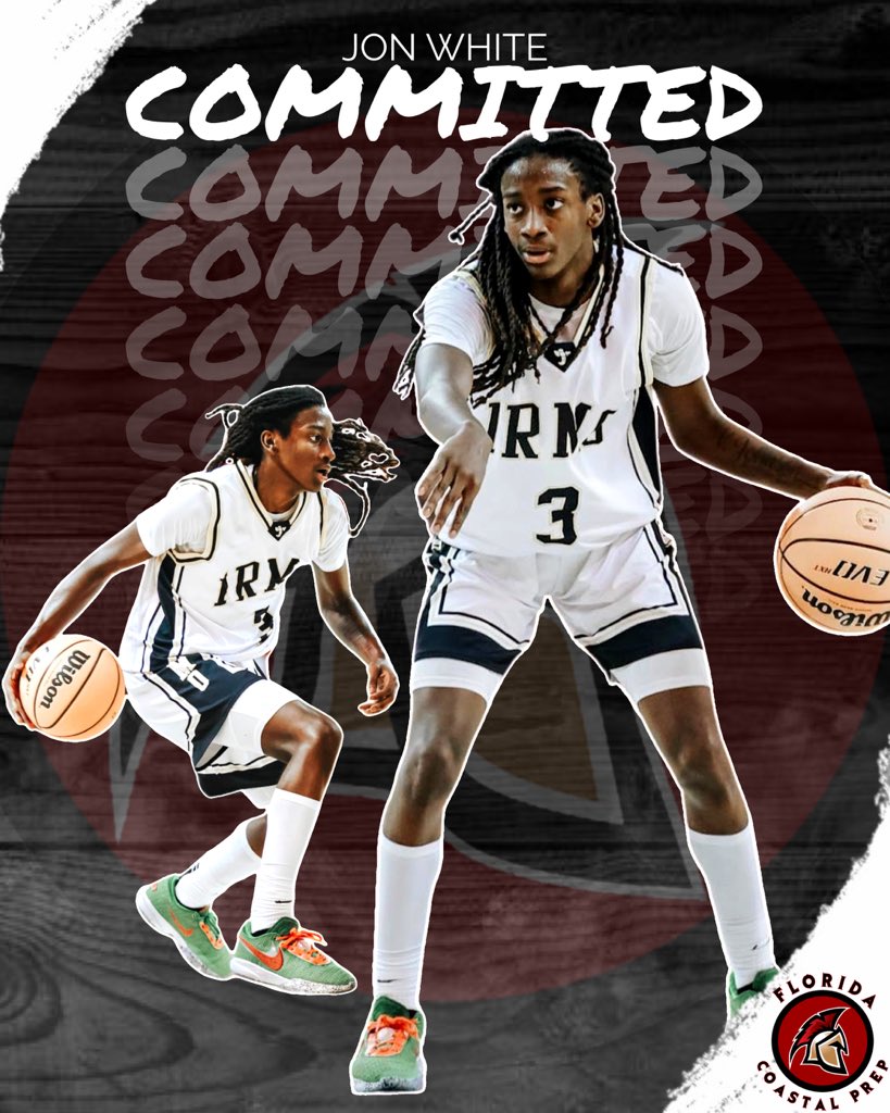FLCoastalPrep's tweet photo. Excited to announce that Jon White (@JW3hite) will be playing post grad with us this coming year! #SweatMoreBleedLess https://t.co/lfvT2knWt1