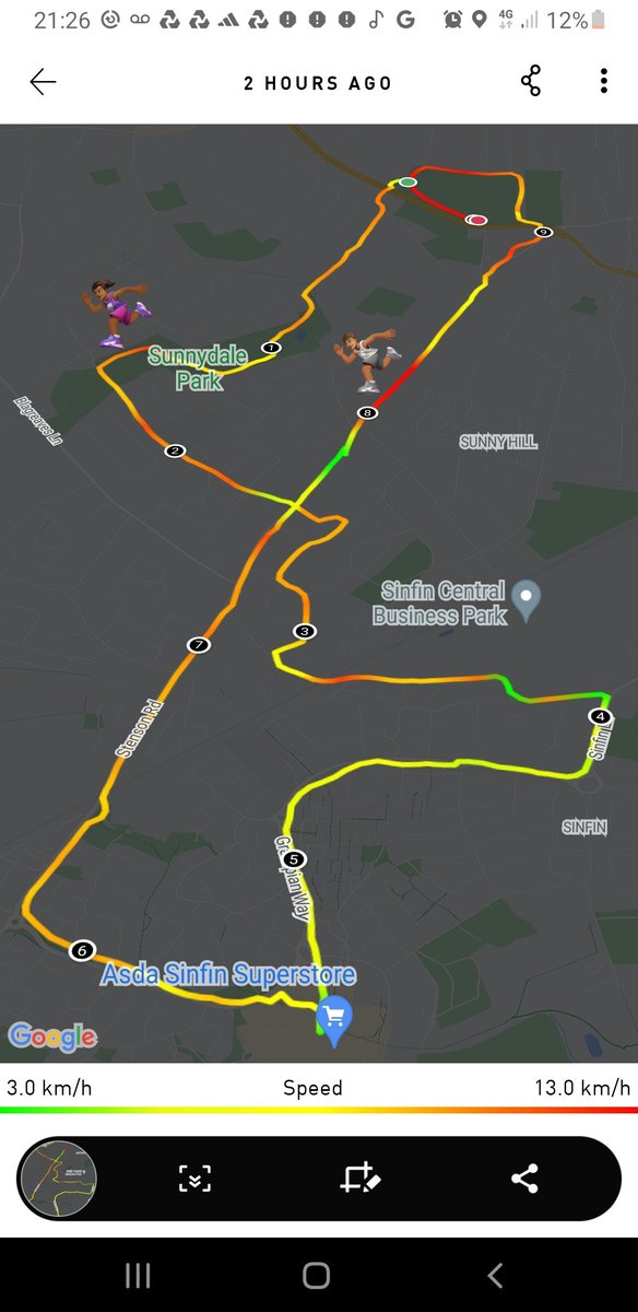 normantonparkDE's tweet photo. Midweek #sinfin @asda @MotorKwad @MotionFramework @normantonparkDE #circuit #figureofeight #stensonroad #sinfinlane #sunnyhill #run @SinfinAlert @derby_parks https://t.co/UtnyP5odNC