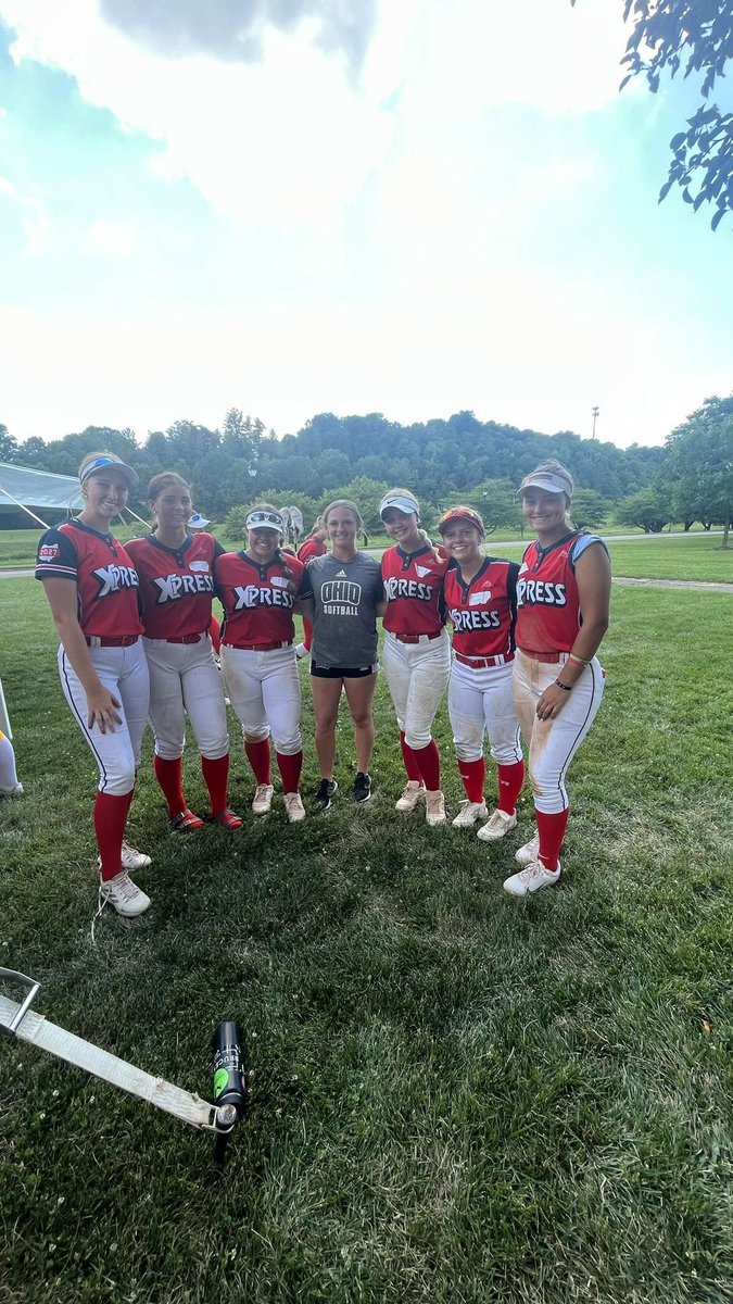Thank you <a href="/OhioBobcatSB/">Ohio Softball</a> for a great camp for several of our girls! As always, they learned skills to make them better! Thank you <a href="/Hall_J_4/">Jenna Hall</a> <a href="/DarrickBrown23/">Darrick Brown MPM</a> <a href="/PiperSwiper/">Lillian Piper</a> and all of the players. Especially <a href="/BelleHummel/">Belle Hummel</a>