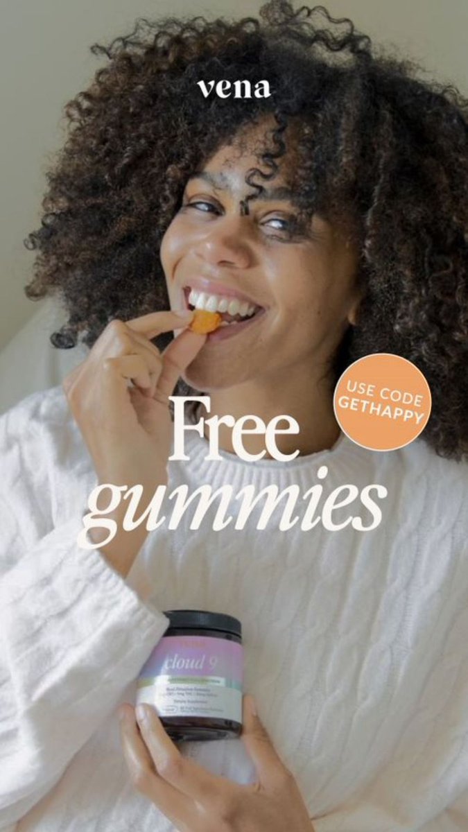 Sweeten your summer season with free gummies when you buy a 6-pack of Happy place THC seltzers. ☀️⛱️

Use code: GETHAPPY to redeem.

#VenaWellness #VenaVerse