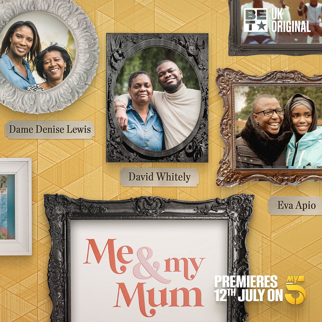 MaroonProds's tweet image. Catch our new 3 part series, Me &amp;amp; My Mum on @BETUK @channel5_tv .  Featuring @RealDeniseLewis @sidemanallday  @evssofficial_  the series showcases the pivotal role that each mother has played in these celebrity talents' remarkable rise to the top.   #betuk #me&amp;amp;mymum #maroonprods
