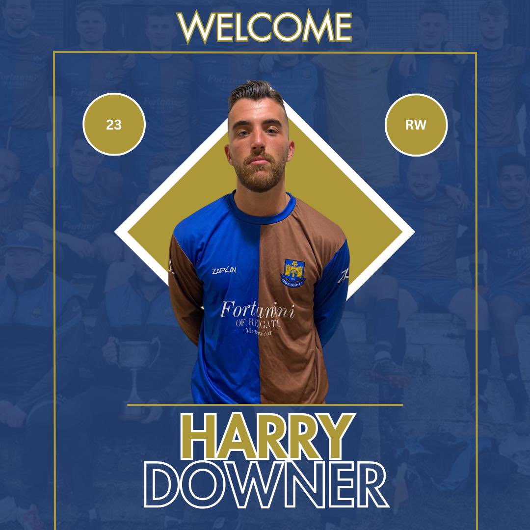 🚨NEW SIGNING🚨

We are pleased to announce winger Harry Downer has joined us from Caterham and has featured in both friendlies so far this pre season, scoring once.

He is an exciting winger who loves to run at defenders.

Look forward to seeing more come the season!

💩💙
