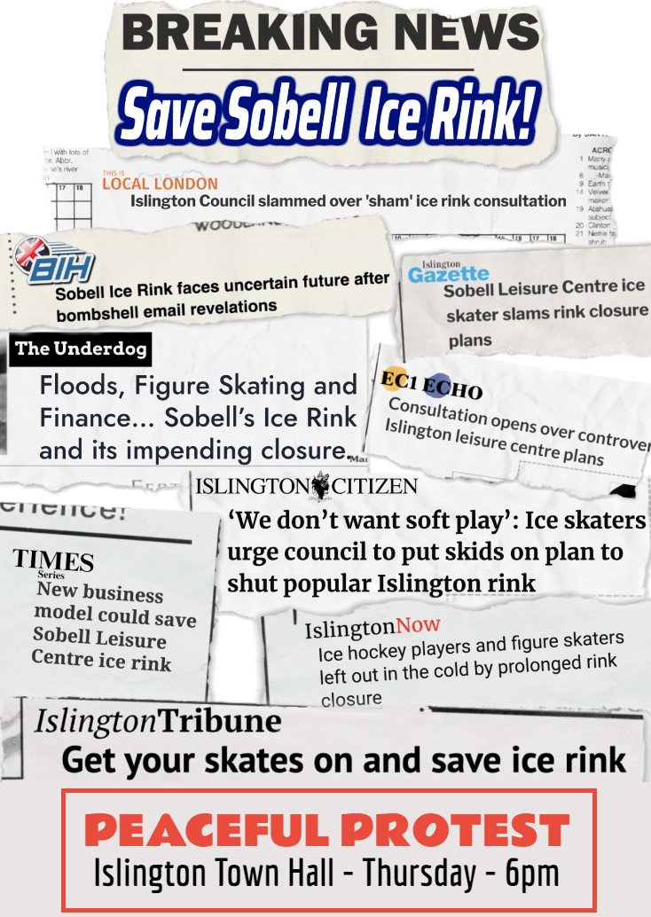 Save Sobell Ice Rink tweet media
