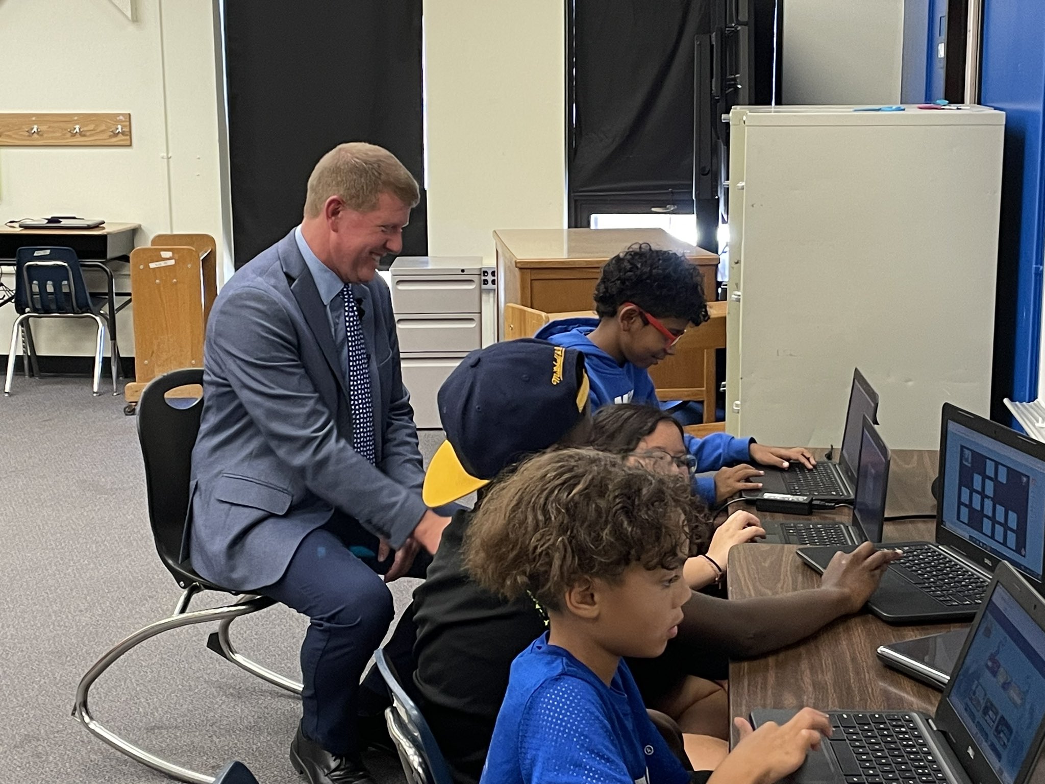 Superintendent Bielefeld on Twitter "I had a great time visiting with