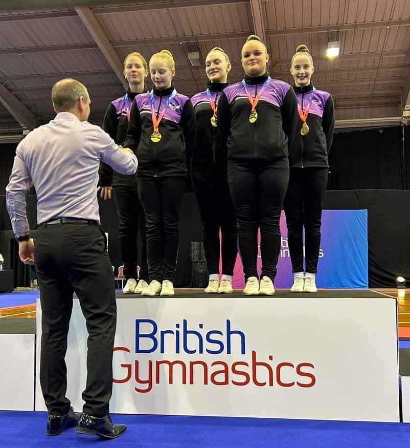 Another great weekend at the British Gymnastics Championships for Lucy! Gold in their group, and a hard fought bronze in their trio! <a href="/BroadoakAcademy/">Broadoak Academy</a>  <a href="/TomJWhitfield/">Tom Whitfield</a>