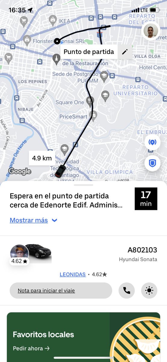 dagrullon's tweet photo. Volveré a usar los taxi tradicionales @uber es un desastre en República Dominicana @UberEats @Uber_India @UberINSupport @Uber https://t.co/Q2u5f5OOH3