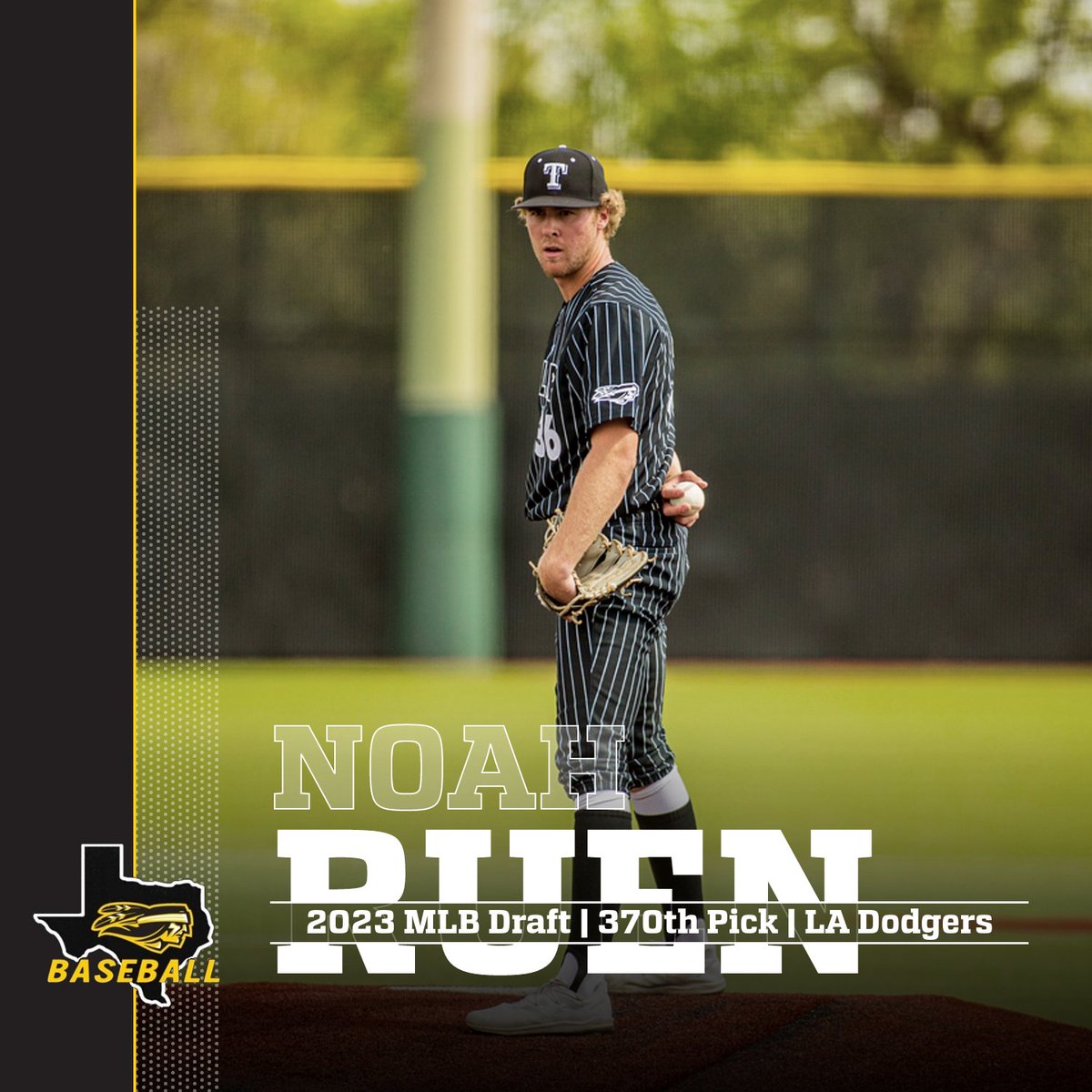 Here to Play ⚾️

The LA Dodgers select Noah Ruen with the 370th pick in the 2023 MLB Draft!