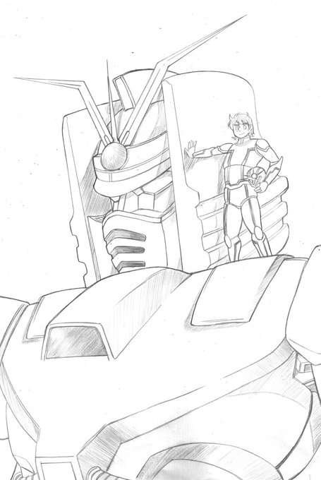 ああ、しまった
7月8日ってガンダムの日だったんですね。
と言う訳で、遅れ馳せながら過去絵再掲
80年代に日2枠でやっていた
ガンダムさん(仮)です。 