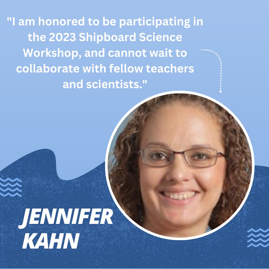 Meet one of the enthusiastic Shipboard Science Workshop participants, Jennifer Kahn of Libertyville High School (@District128), who has set sail aboard the Lake Guardian research vessel along with 14 other teachers from around the Great Lakes for a 6-day adventure on Lake Ontario