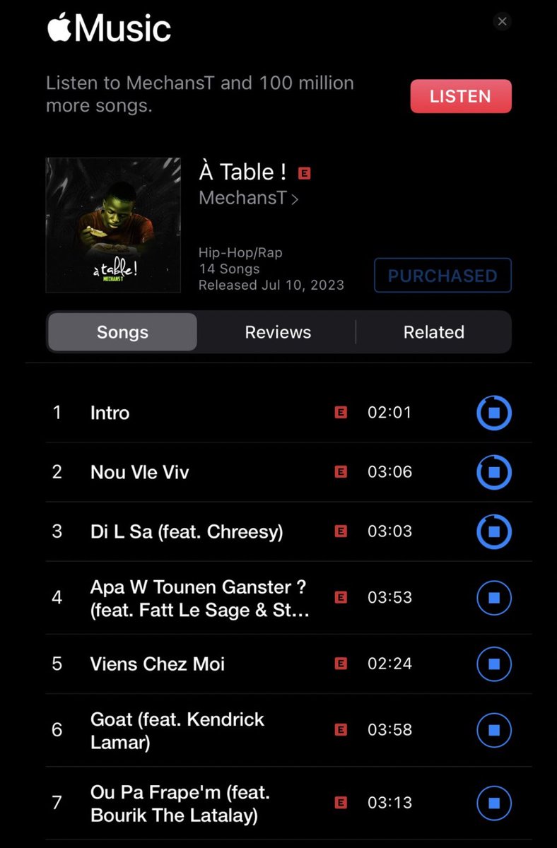 music.apple.com/tr/album/%C3%A… À Table ! out now 🚀💚 🌎